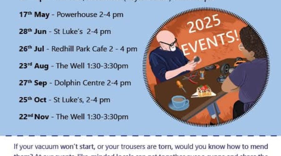 Repair Cafe Dates 2025