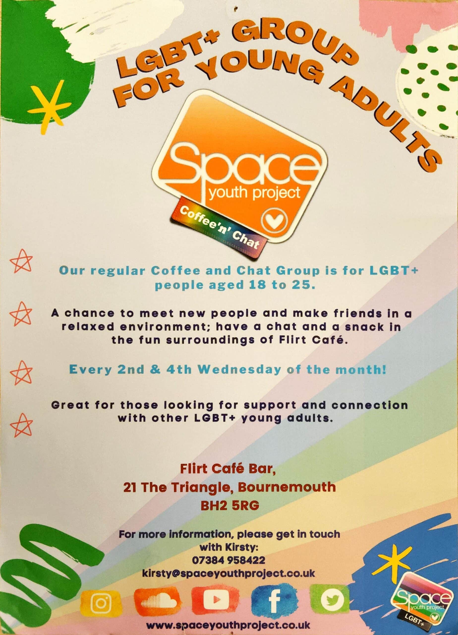 The Space Youth Project. LGBT+ Group for young adults