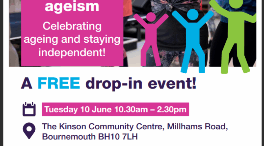 Challenging Ageism: Free Event Celebrates Active Ageing. June 10th.