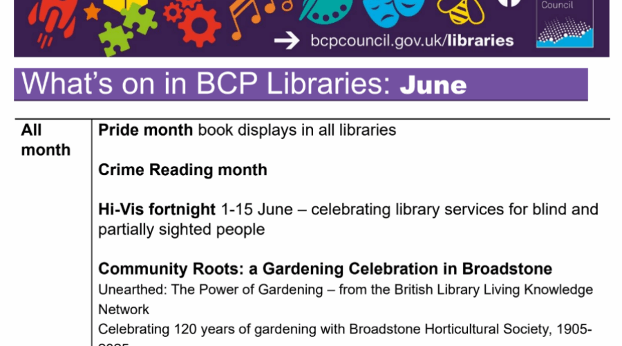 BCP Libraries Brimming with Activities This June!