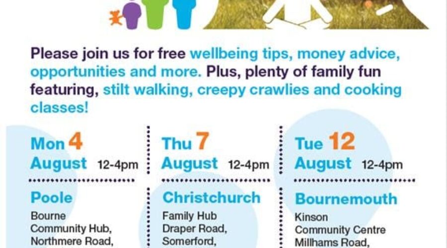 Free Family Fun and Wellbeing Events in Aug